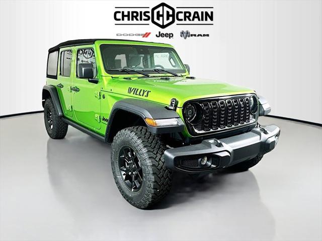 2025 Jeep Wrangler WRANGLER 4-DOOR WILLYS