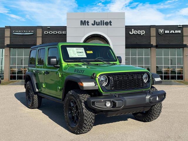 2025 Jeep Wrangler WRANGLER 4-DOOR WILLYS