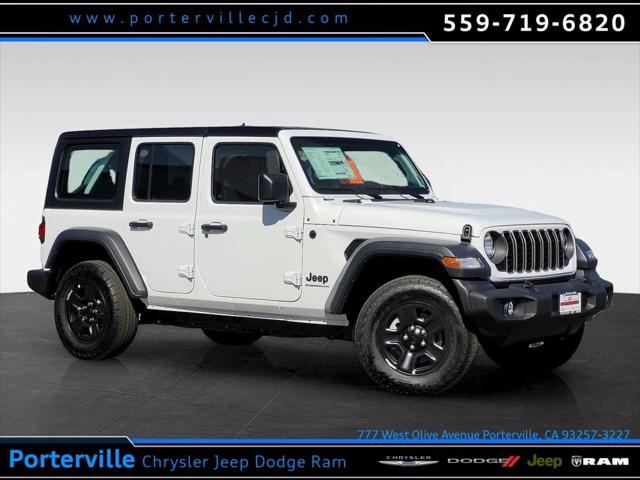 2025 Jeep Wrangler WRANGLER 4-DOOR SPORT 2025 Jeep Wrangler WRANGLER 4-DOOR SPORT