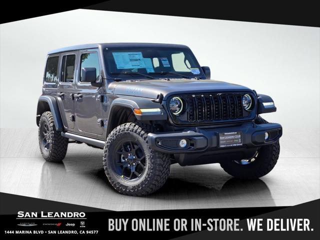 2025 Jeep Wrangler 4xe WRANGLER 4-DOOR WILLYS 4xe