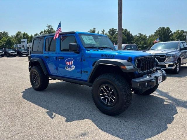2025 Jeep Wrangler WRANGLER 4-DOOR WILLYS 2025 Jeep Wrangler WRANGLER 4-DOOR WILLYS