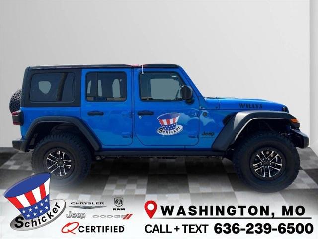 2025 Jeep Wrangler WRANGLER 4-DOOR WILLYS 2025 Jeep Wrangler WRANGLER 4-DOOR WILLYS