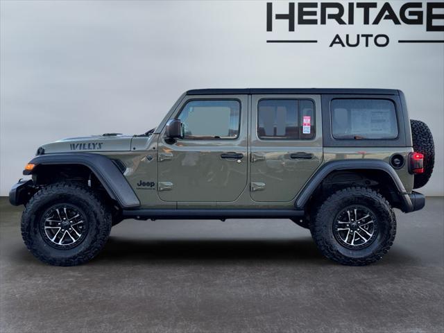 2025 Jeep Wrangler WRANGLER 4-DOOR WILLYS 2025 Jeep Wrangler WRANGLER 4-DOOR WILLYS