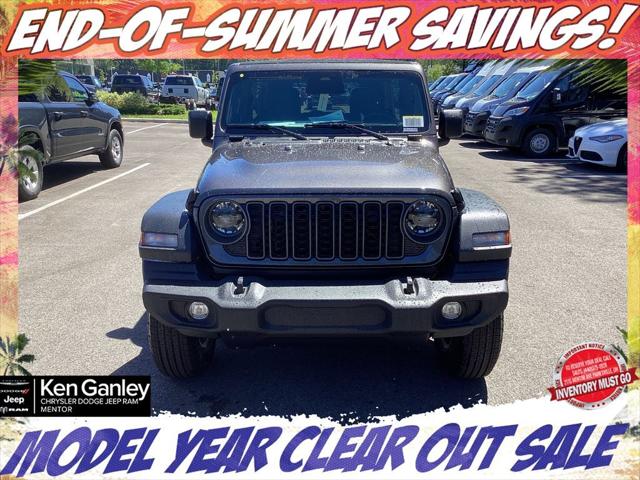 2025 Jeep Wrangler WRANGLER 4-DOOR SPORT S 2025 Jeep Wrangler WRANGLER 4-DOOR SPORT S