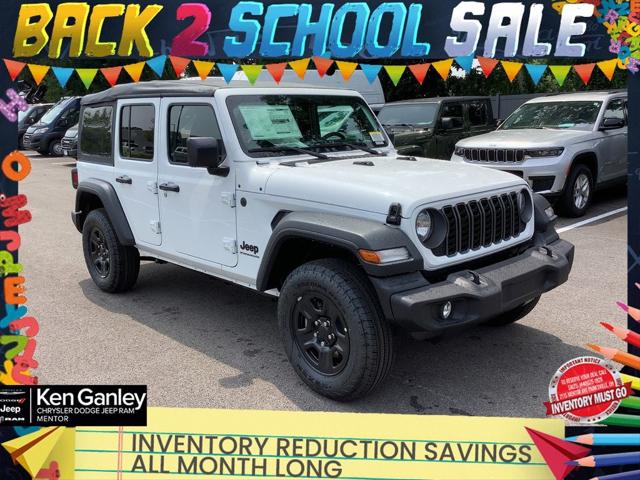 2025 Jeep Wrangler WRANGLER 4-DOOR SPORT