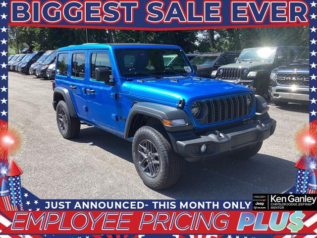 2025 Jeep Wrangler WRANGLER 4-DOOR SPORT S