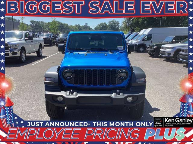 2025 Jeep Wrangler WRANGLER 4-DOOR SPORT S