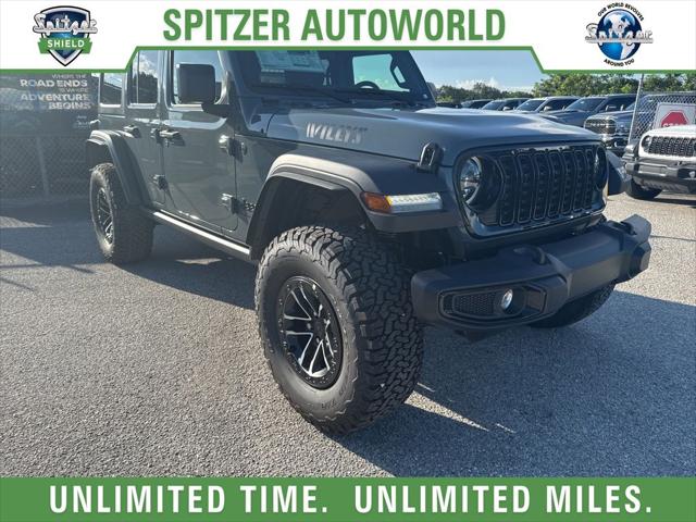 2025 Jeep Wrangler WRANGLER 4-DOOR WILLYS 2025 Jeep Wrangler WRANGLER 4-DOOR WILLYS