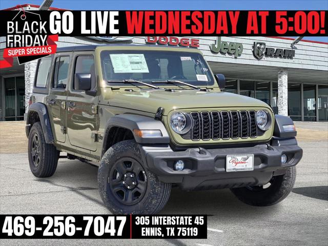 2025 Jeep Wrangler WRANGLER 4-DOOR SPORT 2025 Jeep Wrangler WRANGLER 4-DOOR SPORT