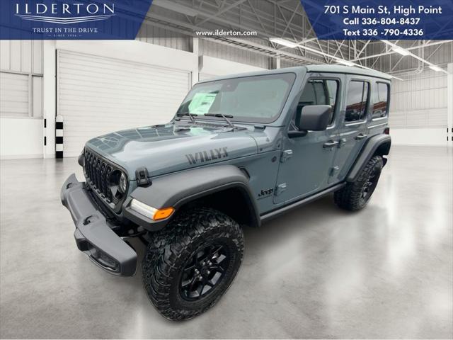 2025 Jeep Wrangler WRANGLER 4-DOOR WILLYS 2025 Jeep Wrangler WRANGLER 4-DOOR WILLYS