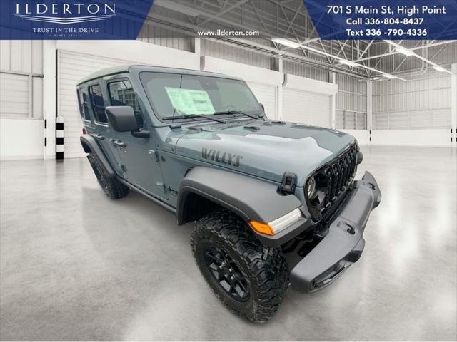 2025 Jeep Wrangler WRANGLER 4-DOOR WILLYS 2025 Jeep Wrangler WRANGLER 4-DOOR WILLYS