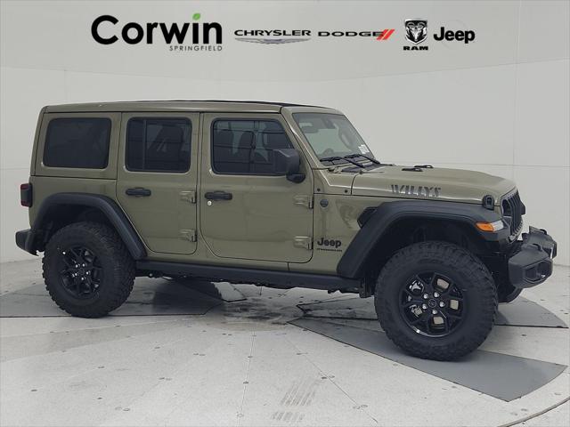 2025 Jeep Wrangler WRANGLER 4-DOOR WILLYS 2025 Jeep Wrangler WRANGLER 4-DOOR WILLYS