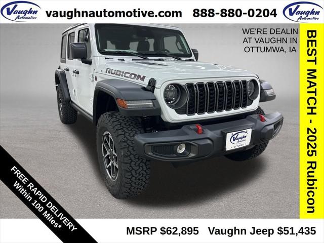 2025 Jeep Wrangler WRANGLER 4-DOOR RUBICON 2025 Jeep Wrangler WRANGLER 4-DOOR RUBICON