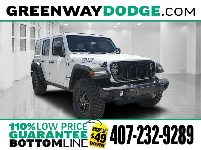 2025 Jeep Wrangler WRANGLER 4-DOOR WILLYS
