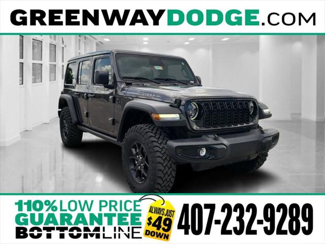 2025 Jeep Wrangler WRANGLER 4-DOOR WILLYS