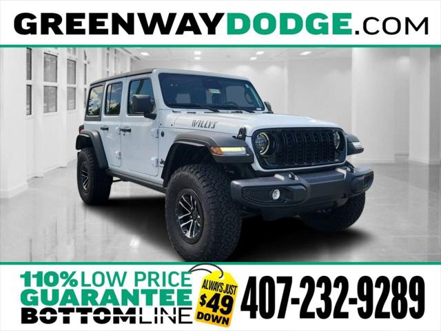 2025 Jeep Wrangler WRANGLER 4-DOOR WILLYS