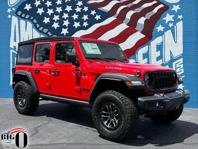 2025 Jeep Wrangler WRANGLER 4-DOOR WILLYS 2025 Jeep Wrangler WRANGLER 4-DOOR WILLYS