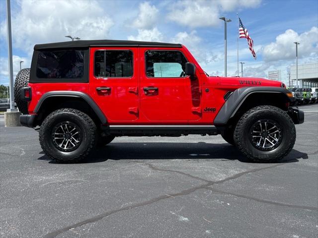 2025 Jeep Wrangler WRANGLER 4-DOOR WILLYS 2025 Jeep Wrangler WRANGLER 4-DOOR WILLYS
