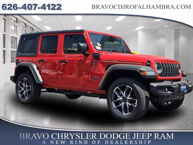 2025 Jeep Wrangler 4xe WRANGLER 4-DOOR SPORT S 4xe