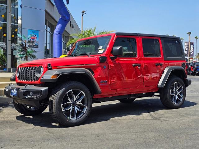 2025 Jeep Wrangler 4xe WRANGLER 4-DOOR SPORT S 4xe