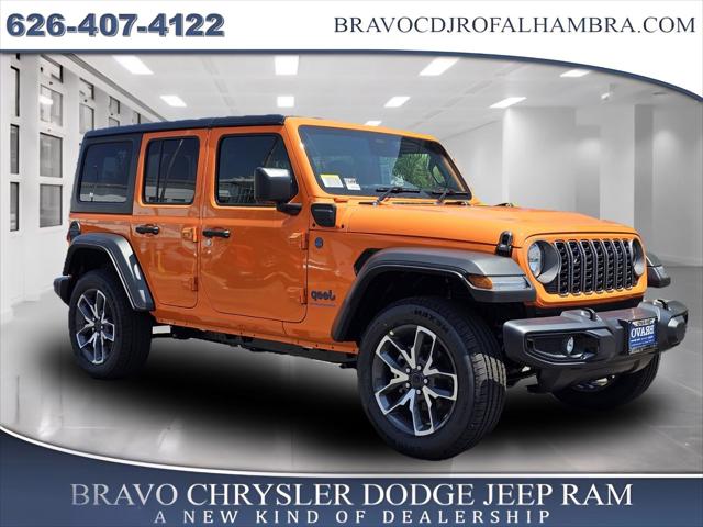 2025 Jeep Wrangler 4xe WRANGLER 4-DOOR SPORT S 4xe