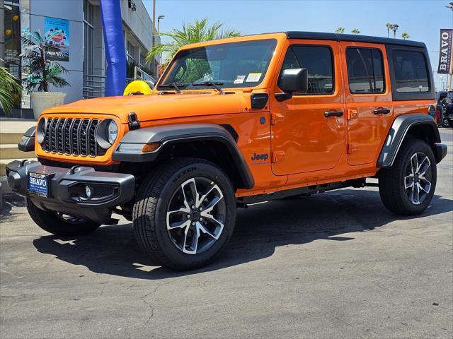 2025 Jeep Wrangler 4xe WRANGLER 4-DOOR SPORT S 4xe