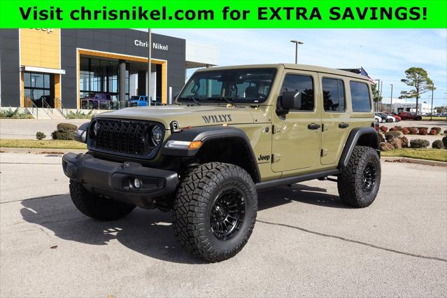 2025 Jeep Wrangler WRANGLER 4-DOOR WILLYS 2025 Jeep Wrangler WRANGLER 4-DOOR WILLYS