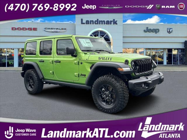2025 Jeep Wrangler WRANGLER 4-DOOR WILLYS 2025 Jeep Wrangler WRANGLER 4-DOOR WILLYS
