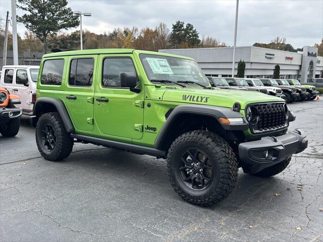 2025 Jeep Wrangler WRANGLER 4-DOOR WILLYS 2025 Jeep Wrangler WRANGLER 4-DOOR WILLYS