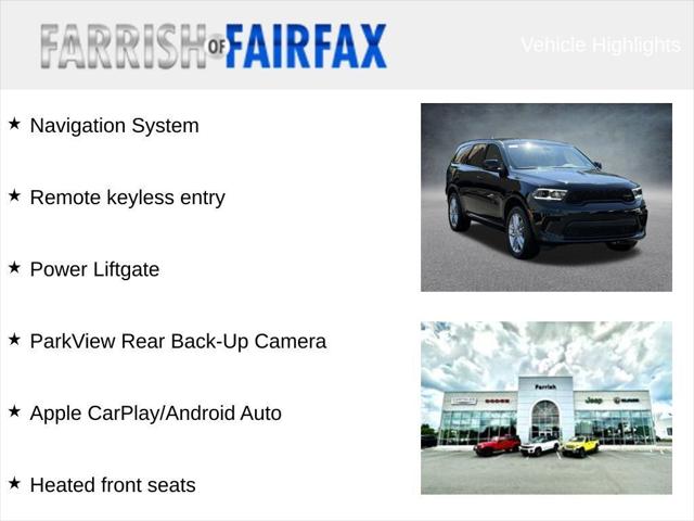 2026 Dodge Durango DURANGO GT AWD 2026 Dodge Durango DURANGO GT AWD