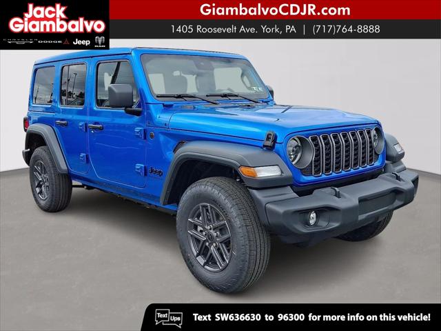2025 Jeep Wrangler WRANGLER 4-DOOR SPORT S 2025 Jeep Wrangler WRANGLER 4-DOOR SPORT S