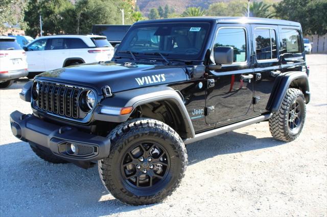 2025 Jeep Wrangler 4xe WRANGLER 4-DOOR WILLYS 4xe