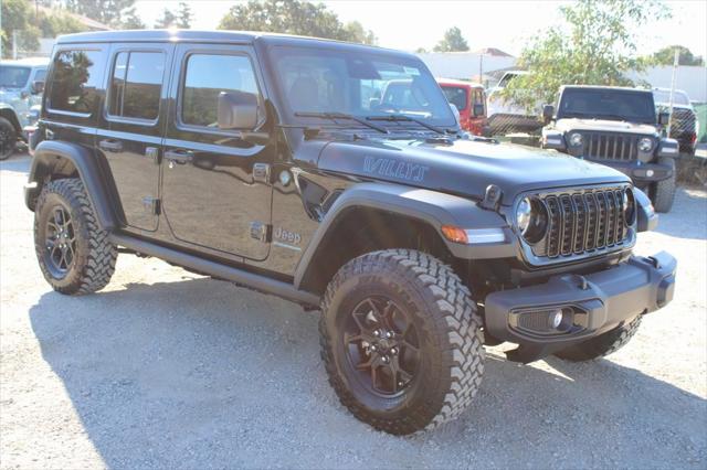 2025 Jeep Wrangler 4xe WRANGLER 4-DOOR WILLYS 4xe