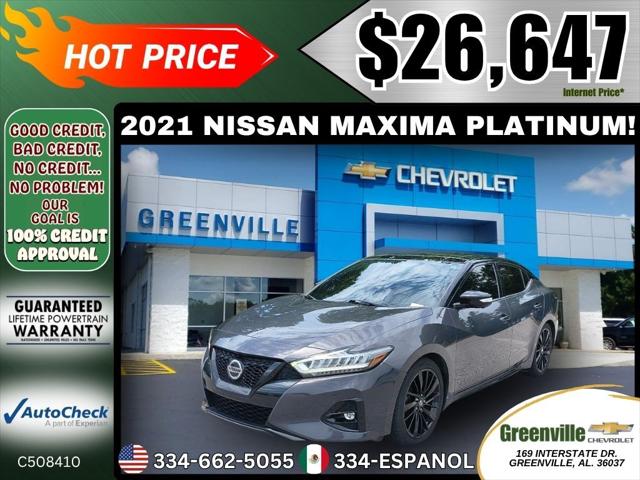 2021 Nissan Maxima Platinum Xtronic CVT