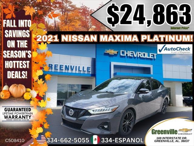 2021 Nissan Maxima Platinum Xtronic CVT