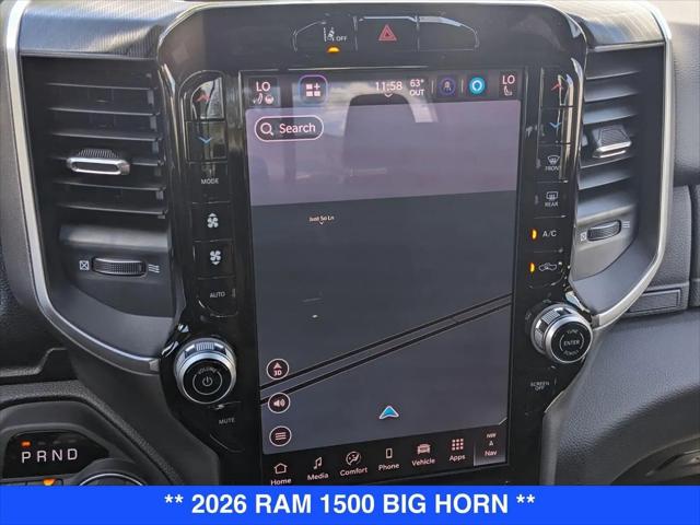 2026 Ram 1500 Big Horn Crew Cab 4x4 5'7" Box