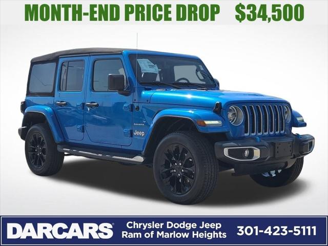 2022 Jeep Wrangler 4xe Unlimited Sahara 4x4
