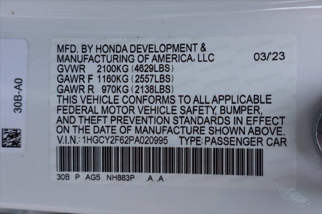 2023 Honda Accord Hybrid EX-L