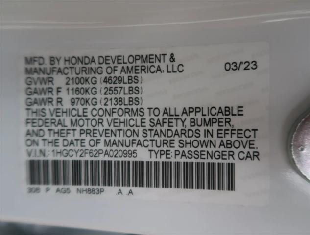 2023 Honda Accord Hybrid EX-L