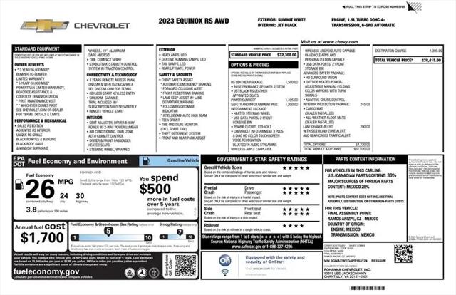 2023 Chevrolet Equinox AWD RS