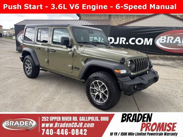 2025 Jeep Wrangler WRANGLER 4-DOOR SPORT S