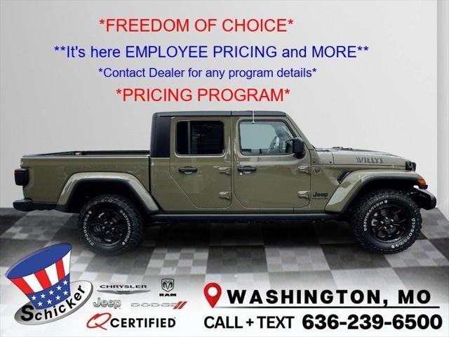 2025 Jeep Gladiator GLADIATOR WILLYS 4X4