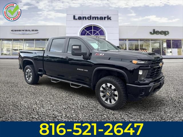2024 Chevrolet Silverado 2500HD 4WD Crew Cab Standard Bed Custom 2024 Chevrolet Silverado 2500HD 4WD Crew Cab Standard Bed Custom