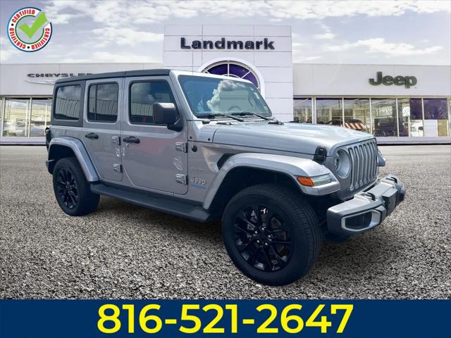2021 Jeep Wrangler 4xe Unlimited Sahara 4x4 2021 Jeep Wrangler 4xe Unlimited Sahara 4x4