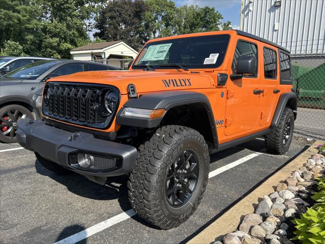 2025 Jeep Wrangler 4xe WRANGLER 4-DOOR WILLYS 4xe