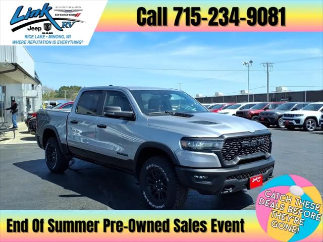 2025 Ram 1500 Rebel Crew Cab 4x4 57 Box for sale in Rice Lake, WI