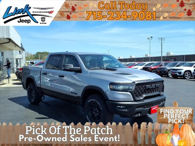 2025 Ram 1500 Rebel Crew Cab 4x4 57 Box for sale in Rice Lake, WI