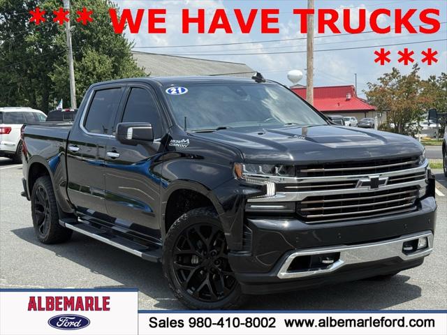 2021 Chevrolet Silverado 1500 4WD Crew Cab Short Bed High Country