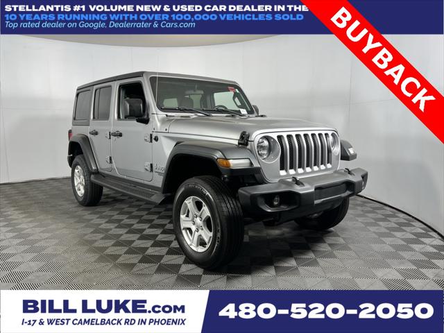 2020 Jeep Wrangler Unlimited Sport S 4X4