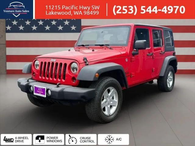 2014 Jeep Wrangler Unlimited Sport for sale in Lakewood, WA